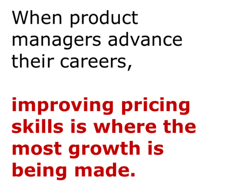 Number one skill gap for PM-ers : PRICING